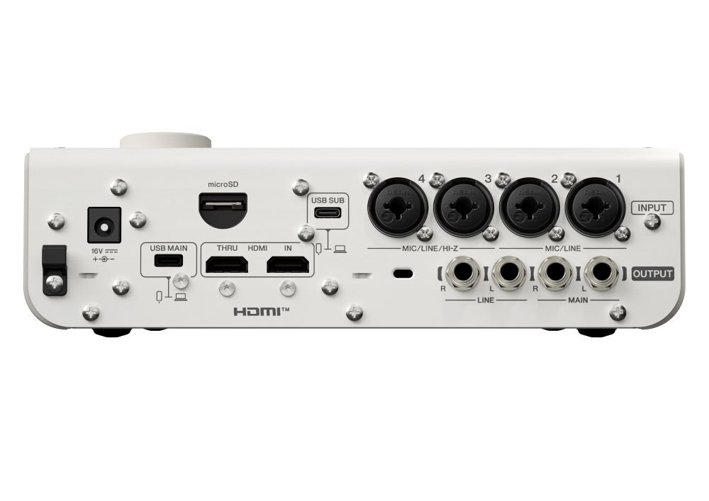 YAMAHAUSB�����ǥ������󥿡��ե�����URX44VW(�ۥ磻��)