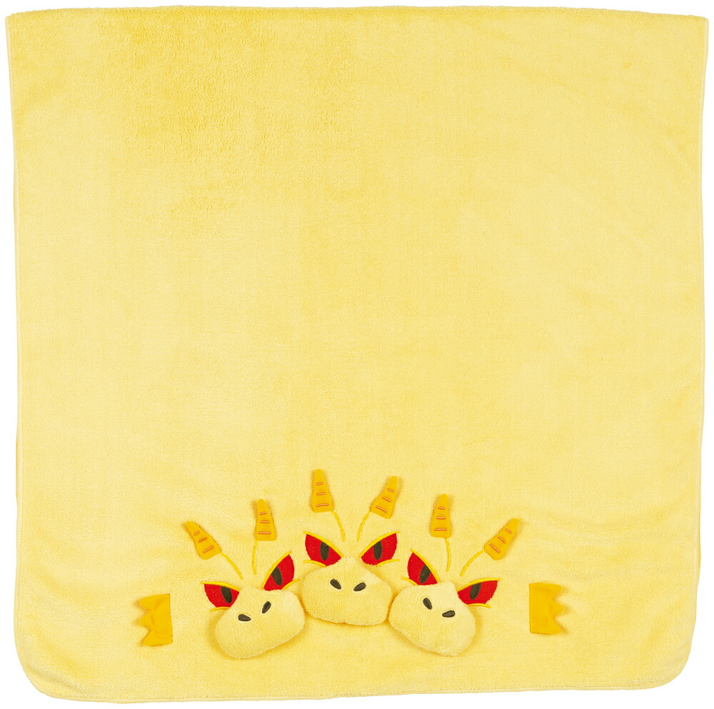 特撮怪獣 キングギドラ　バスタオル キャラクター 子供 吸水速乾タオル 60×120cm画像