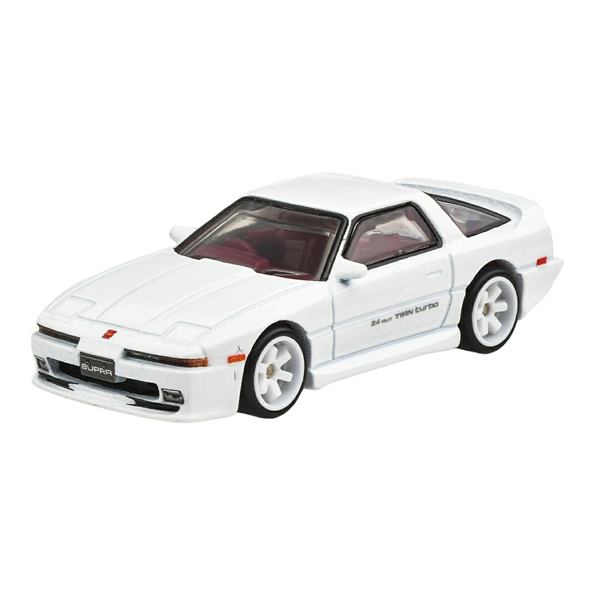 ホットウィール(HotWheels)プレミアム2パックトヨタチェイサーJZX100/1989トヨタスープラ乗り物おもちゃミニカー3歳からホワイトJHW57