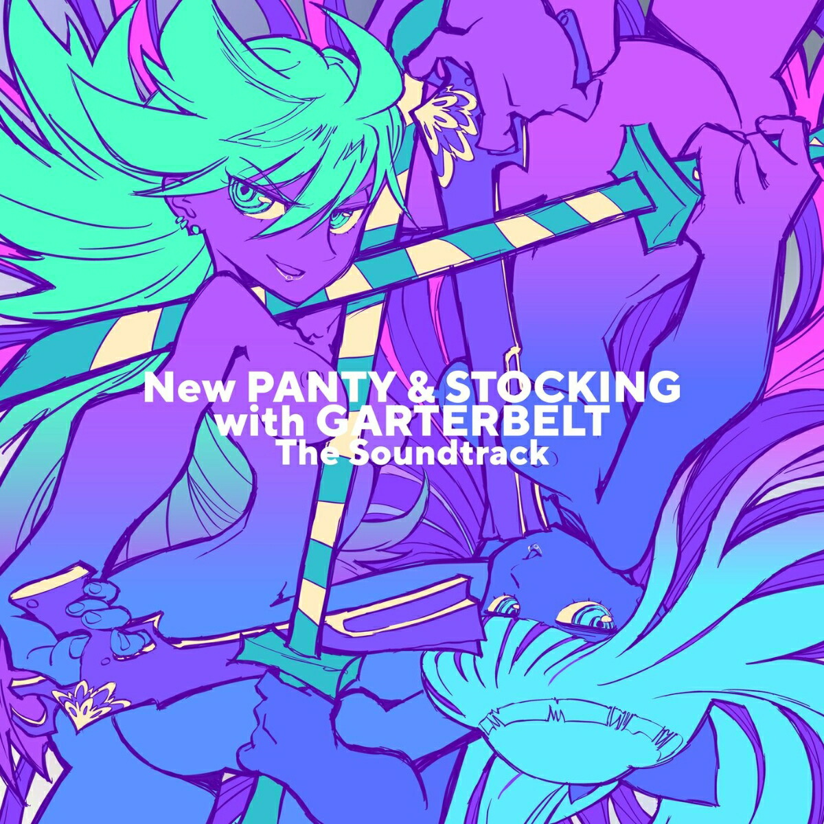 【楽天ブックス限定先着特典】New PANTY & STOCKING with GARTERBELT The Original Soundtrack (通常盤)(アクリルキーホルダー(50×50mm))画像
