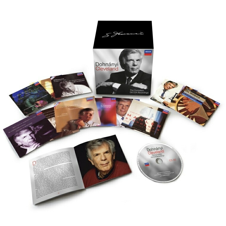 ブックス: 【輸入盤】クリストフ・フォン・ドホナーニ／クリーヴランド・イヤーズ（40CD） - Box Set Classical - 0028948546831 : CD