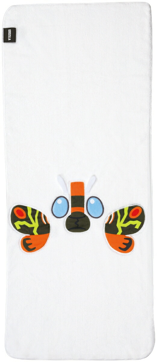 特撮怪獣 モスラ　ヘアドライタオル 吸水 速乾 キャラクター フェイスタオル画像