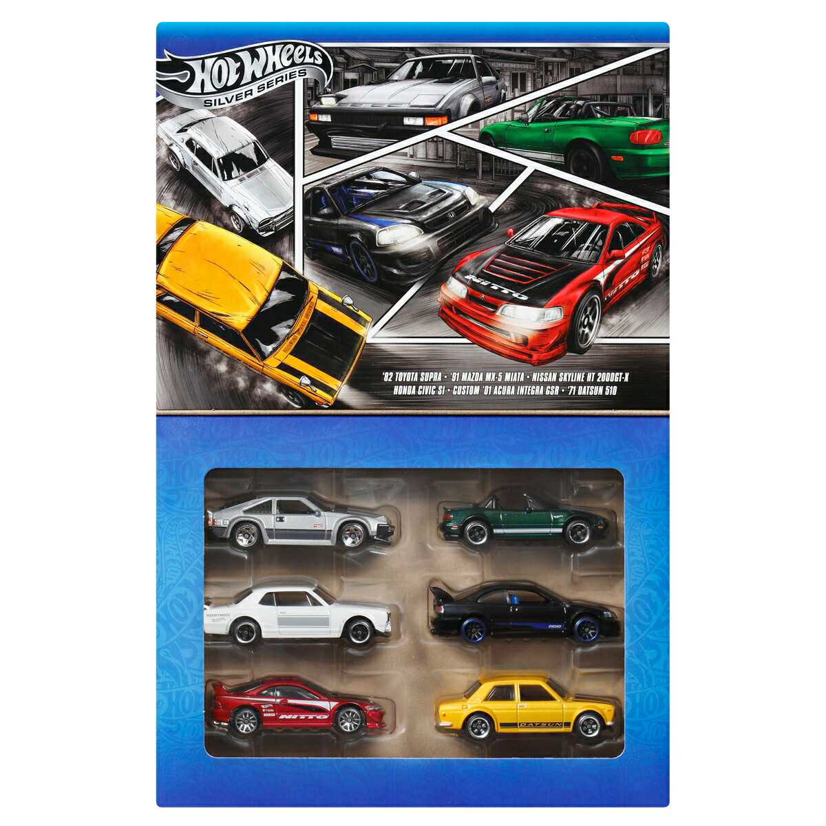 ホットウィール(HotWheels)ストリート・オブ・ジャパンマルチパック乗り物おもちゃミニカー6台入り3歳からマルチJBY77