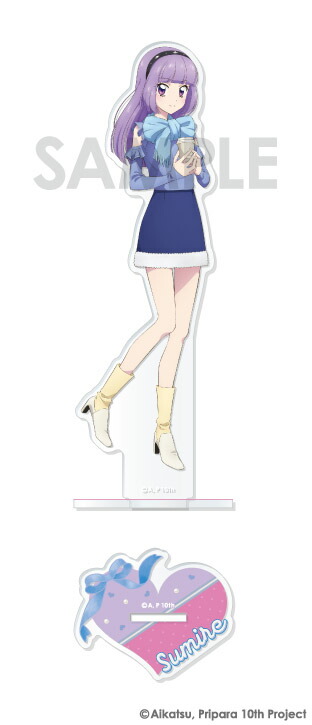 アイカツ！×プリパラ THE MOVIE -出会いのキセキ！- アクリルスタンド〜Dream harmony！〜 2.氷上スミレ画像