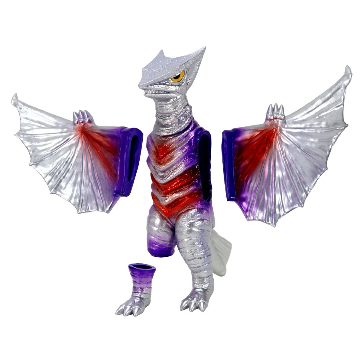 ミドルサイズシリーズ ガメラ【第10弾】 『ガメラ対大悪獣ギロン』 宇宙ギャオス 切断場面再現 Ver. (彩色済み完成品フィギュア)画像