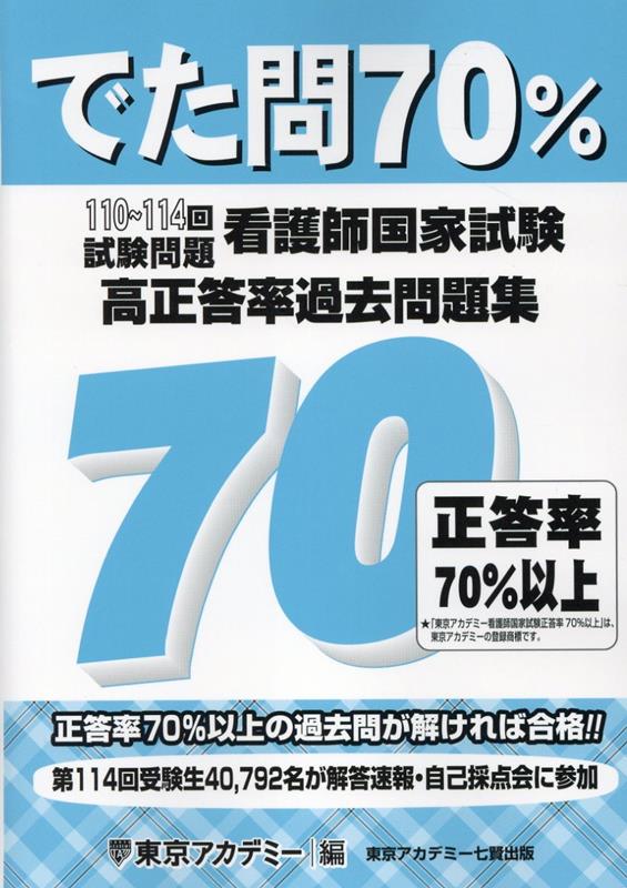第114回 看護師国家試験 東京アカデミー模試第1回第2回第3回 解説値下げ可能 Amazon.co.jp: 東京アカデミー 第114回 看護師国家試験対策 模試