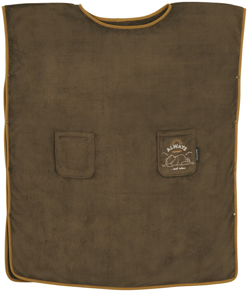 ディズニー くまのプーさん　バスタオル 吸水 速乾 80×200cm かぶるキャラクタータオル画像