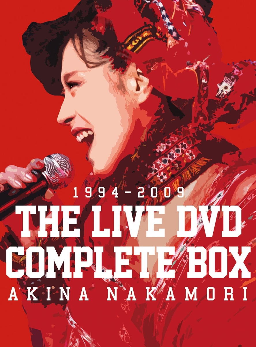楽天ブックス: 中森明菜 THE LIVE DVD COMPLETE BOX - 中森明菜 