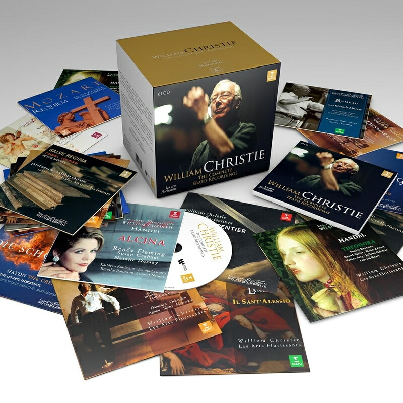 ブックス: 【輸入盤】ウィリアム・クリスティ／エラート録音全集（61CD） - Box Set Classical - 5021732276995 : CD