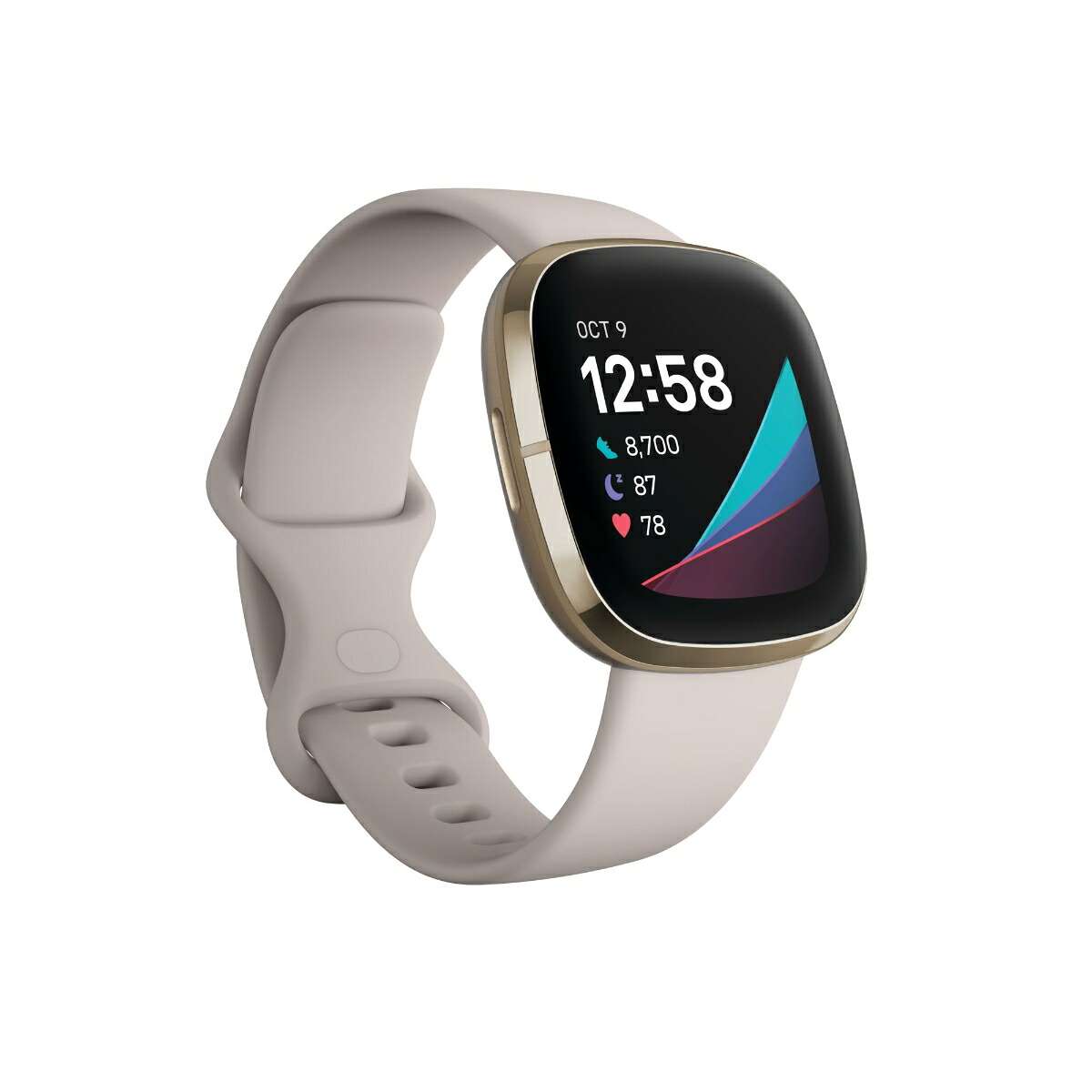楽天ブックス: Fitbit Sense、Lunar White/Soft Gold、FRCJK - Fitbit 