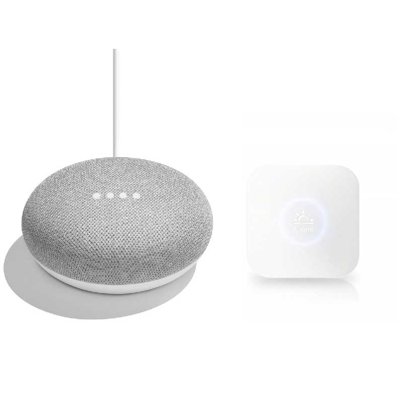 【お買い得セット】Google Home Mini チョーク ＋ Nature Remo mini