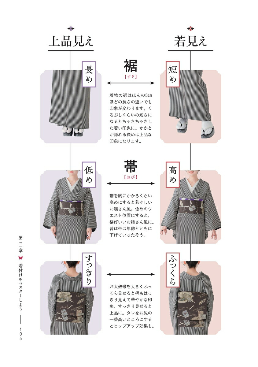 おしゃれきもの練習帖はじめてのセルフ着物スタイリング[堀江純代]