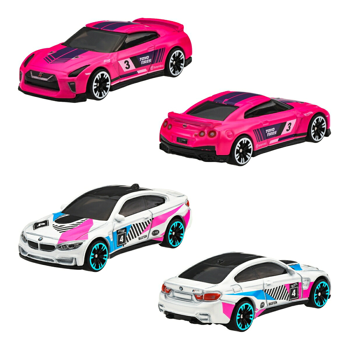 ホットウィール(HotWheels)ネオン・スピーダーズアソート乗り物おもちゃミニカー10台入りBOX販売3歳からマルチHLH72-986G
