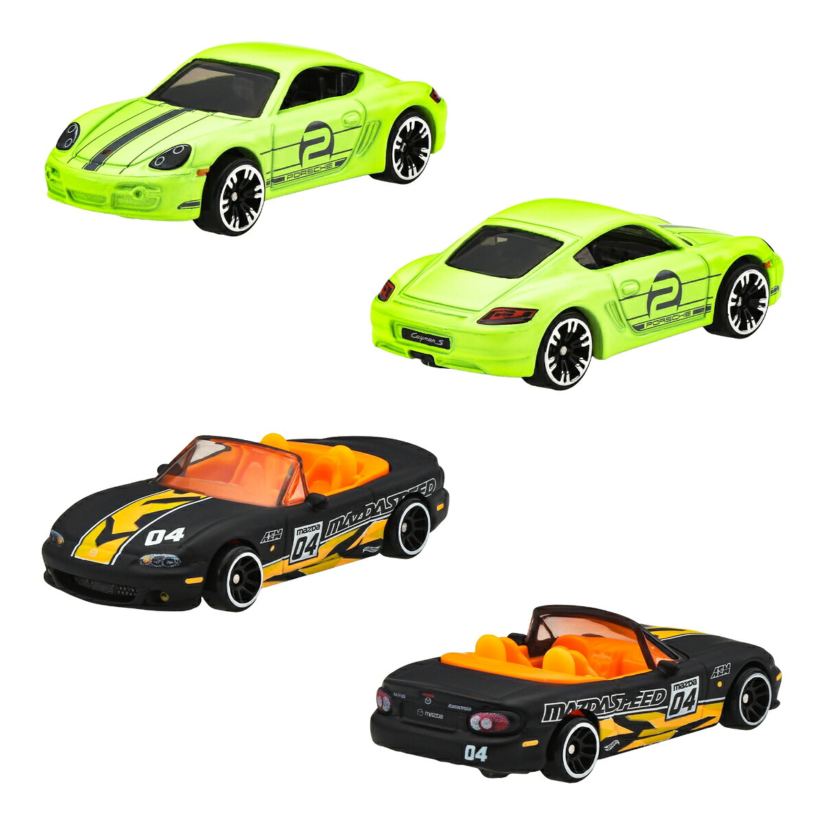 ホットウィール(HotWheels)ネオン・スピーダーズアソート乗り物おもちゃミニカー10台入りBOX販売3歳からマルチHLH72-986G