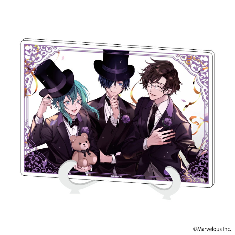 【グッズ】アクリルアートボード(A5サイズ)「千銃士:Rhodoknight」09/ベルギー 1周年ver.(公式イラスト)画像