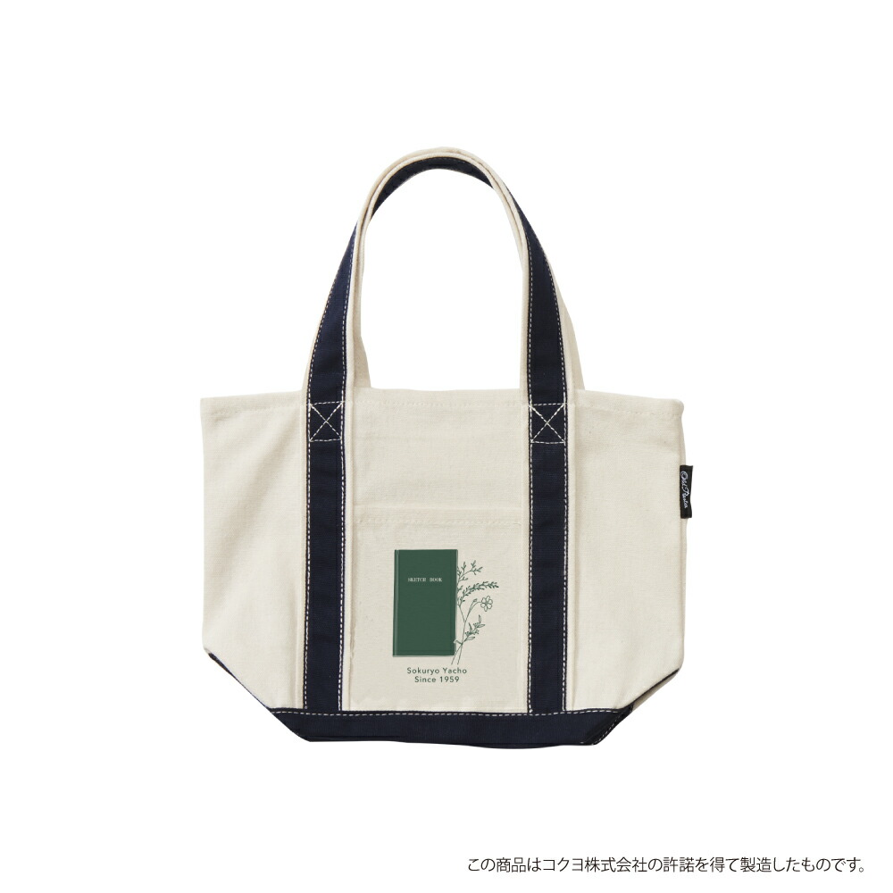 Old Resta MINI TOTE BAG コクヨ 測量野帳柄