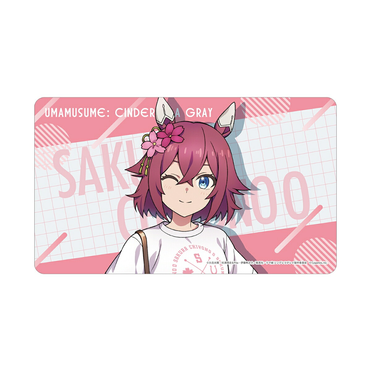アニメ『ウマ娘 シンデレラグレイ』サクラチヨノオー マルチデスクマット POP UP SHOP in マルイ画像