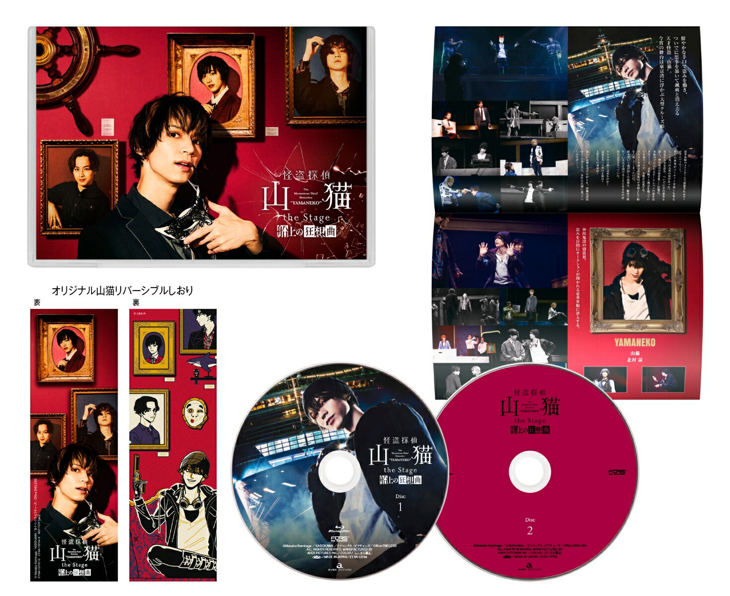 ブックス: 怪盗探偵山猫 the Stage 船上の狂想曲【Blu-ray】 - 鈴木勝吾 - 4580055357046 : DVD