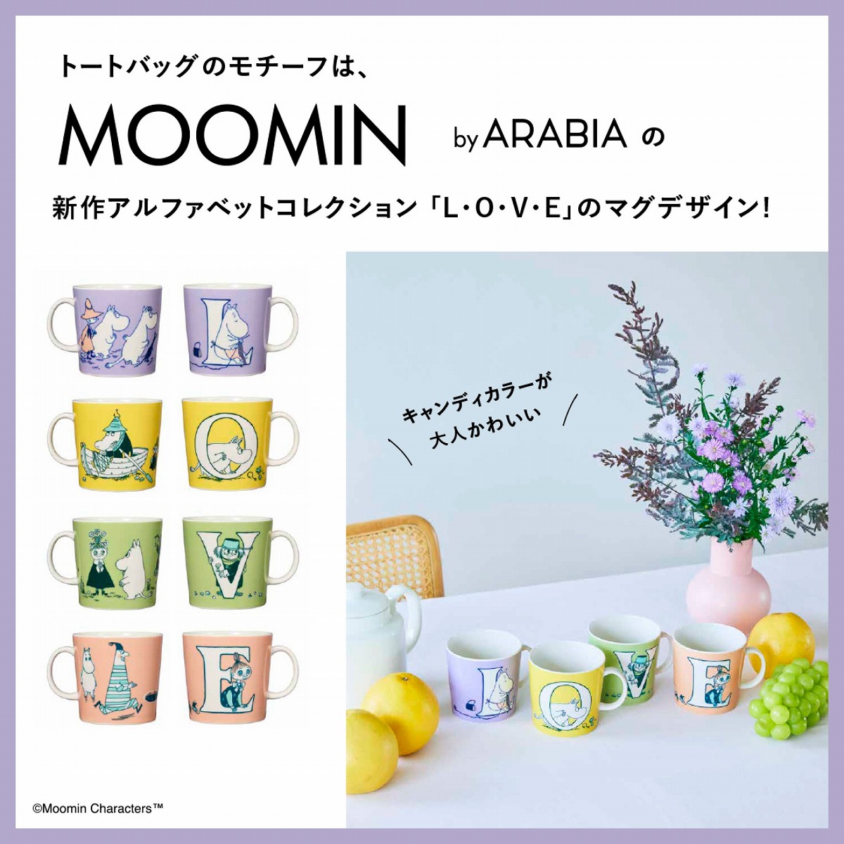 MOOMINbyARABIATOTEBAGBOOK