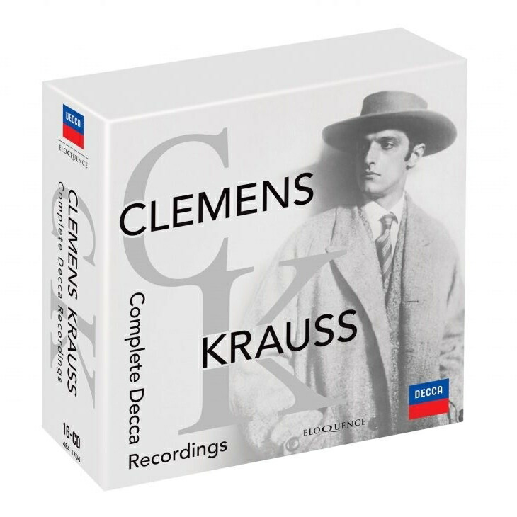ブックス: 【輸入盤】クレメンス・クラウス／デッカ録音全集（16CD） - Box Set Classical - 0028948417049 : CD