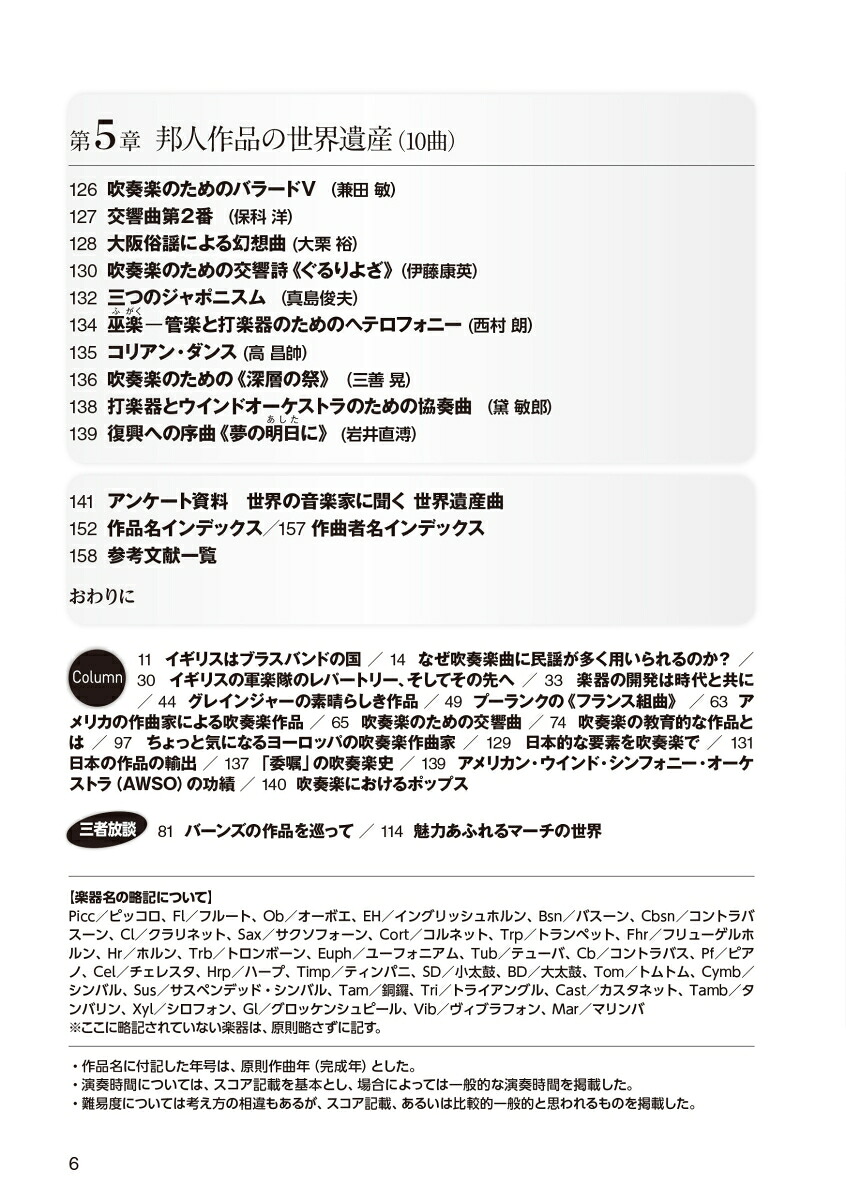 吹奏楽作品世界遺産100後世に受け継がれゆく不朽の名曲たち[伊藤康英]