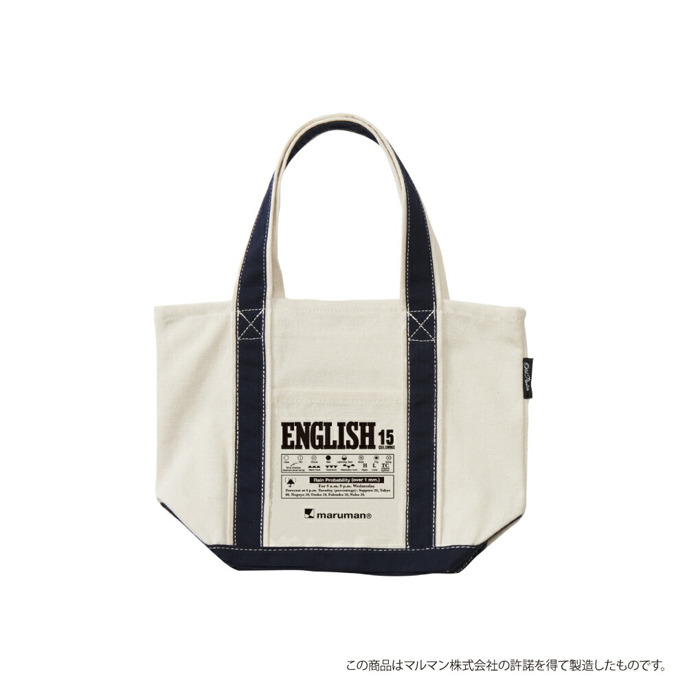 Old Resta MINI TOTE BAG マルマン イングリッシュノート柄