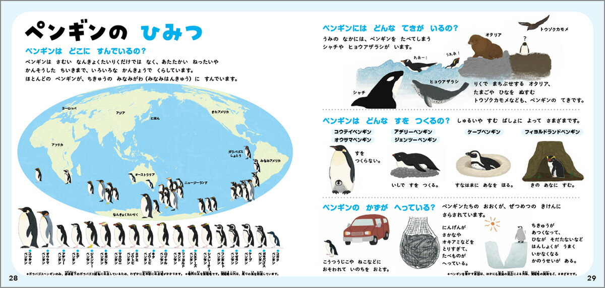 ペンギンのずかん（学研のえほんずかん5）[今泉忠明]