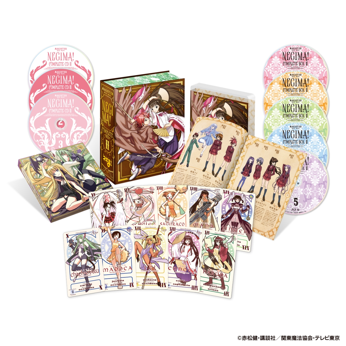 楽天市場 初回限定魔法先生ネギま コンプリートbox Ii 期間限定生産版 Blu Ray 宅送 Www Store Creativetalentnetwork Com