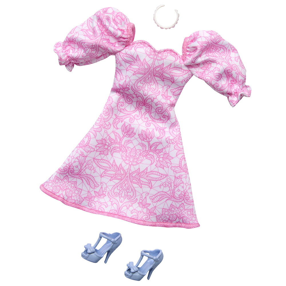 Сӡ(Barbie)եåѥåԥ󥯥ѥե꡼֤ͷϥɡ꡼åȤޤޤȡäͷ3ФԥHRH40