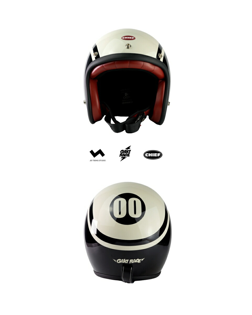 GAKIRACE x Chief Helmet - 00 ZAIKI Lサイズ (塗装済み完成品ヘルメット)画像