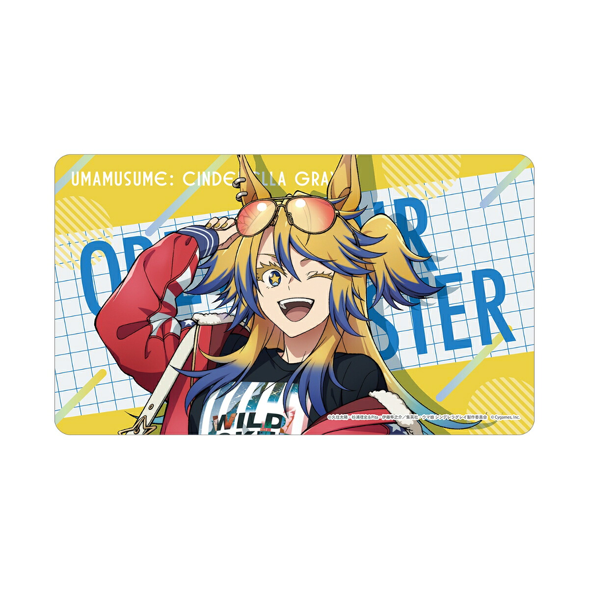 アニメ『ウマ娘 シンデレラグレイ』オベイユアマスター マルチデスクマット POP UP SHOP in マルイ画像