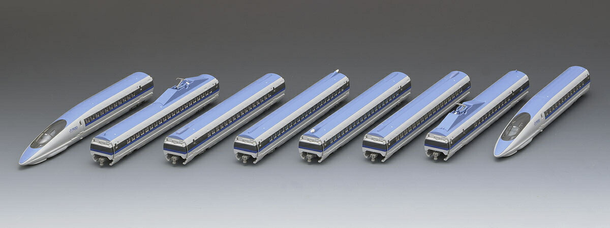 ☆美品　TOMIX 92821 N700 7000系　山陽・九州新幹線セット JR N700-7000系 山陽・九州新幹線 (8両セット) (鉄道模型