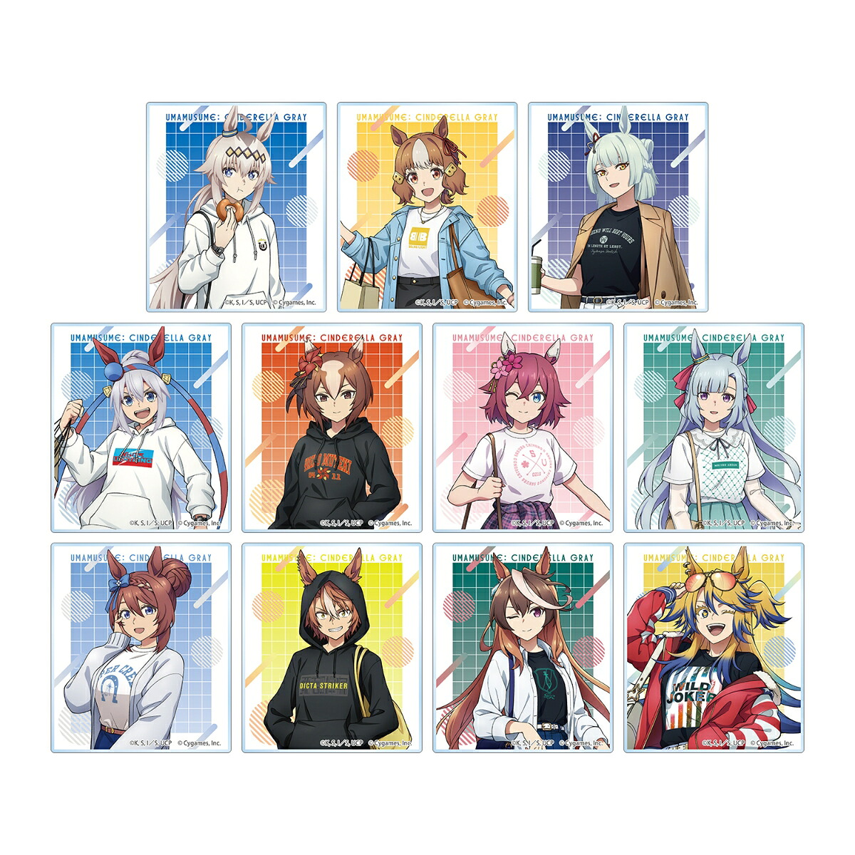 アニメ『ウマ娘 シンデレラグレイ』トレーディングアクリルカード POP UP SHOP in マルイ(BOX＝11個)画像
