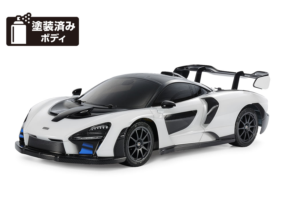 電動RCカーシリーズ 1/10RC マクラーレン セナ (TT-02シャーシ) 【58711】 (ホビーラジコン キット)画像