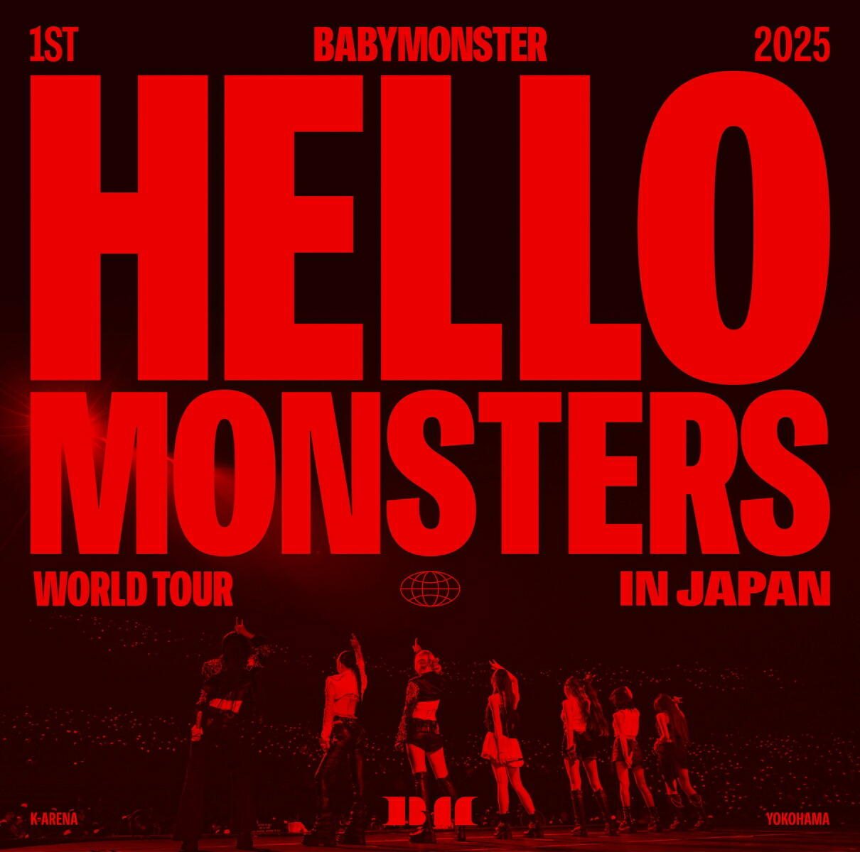 【先着特典】1ST WORLD TOUR ＜HELLO MONSTERS＞ IN JAPAN ~2025.04.13 K-ARENA YOKOHAMA~ (初回生産限定盤)(オリジナルステッカー)画像