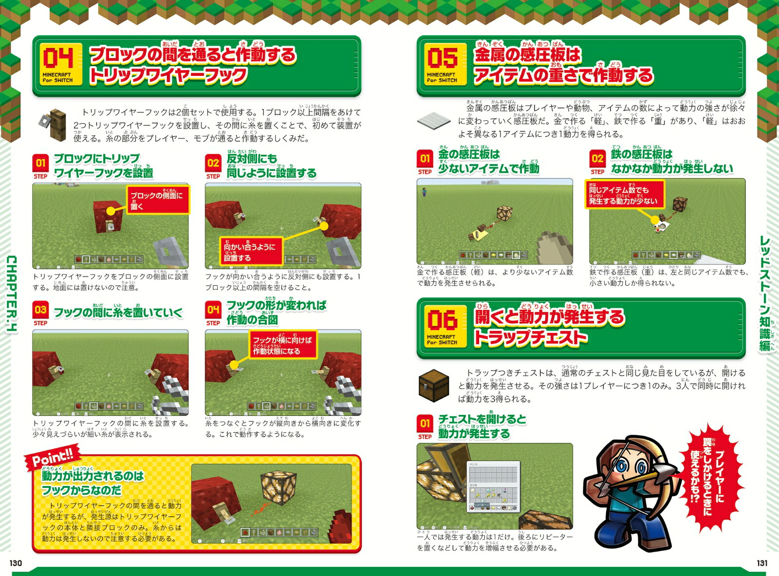 マインクラフトまるわかりガイド～冒険の基本、建築、農業、レッドストーン、コマンドまで全部わかる!(オールカラー・ふりがな付き・スイッチ含むマイクラ全機種版に対応)[カゲキヨ]