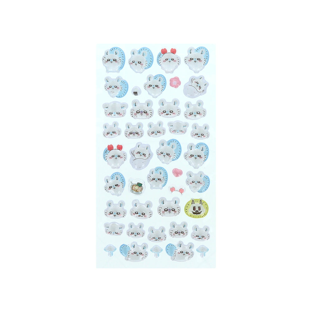 【セット商品】ちいかわボンボンドロップシール（モモンガ）+デカ盛りシールバインダーホワイト