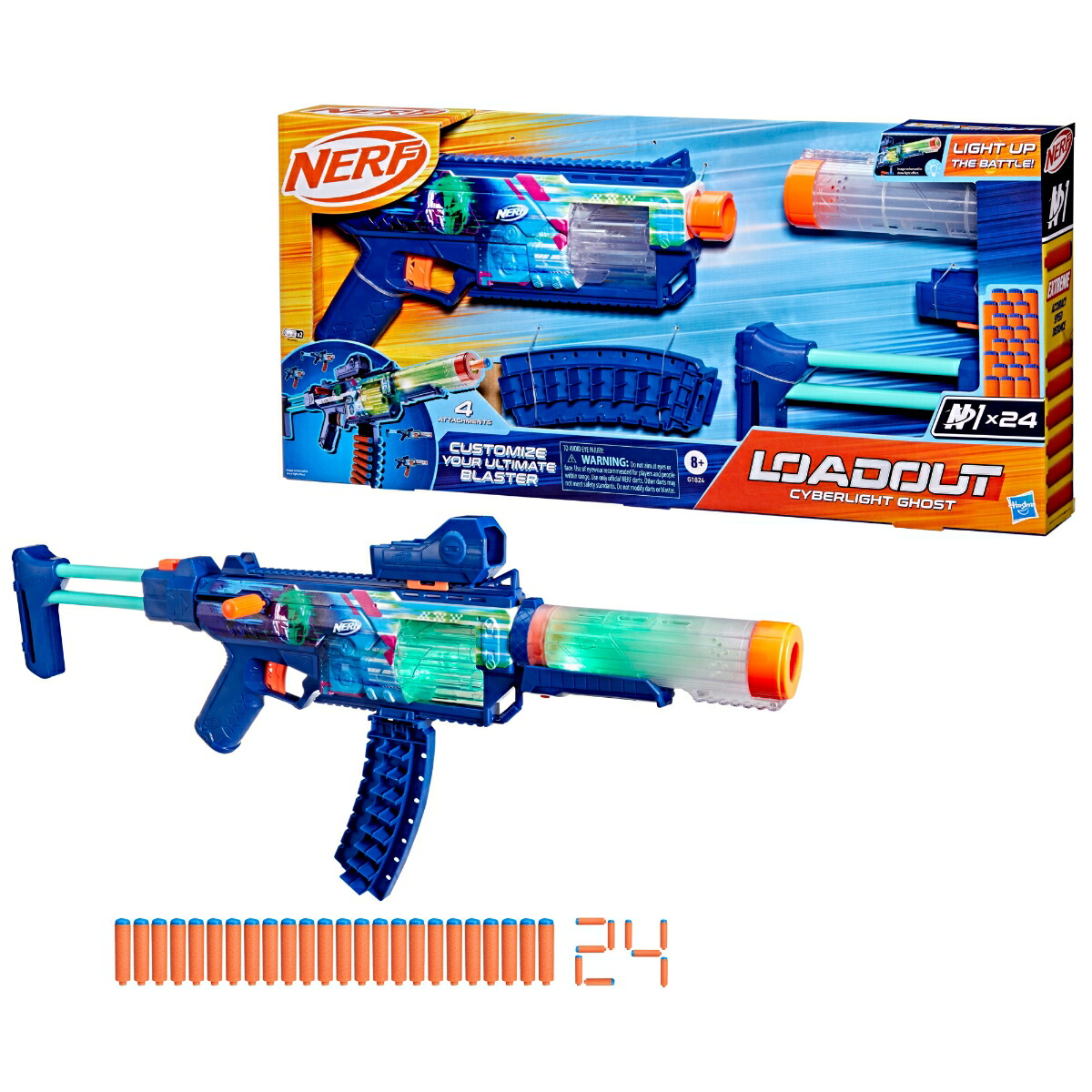 未開封　ナーフ　モジュラス　ターゲッティングライトビーム、タクティカルライト レビュー】モジュラス ターゲティングライトビーム ～ぼやけた
