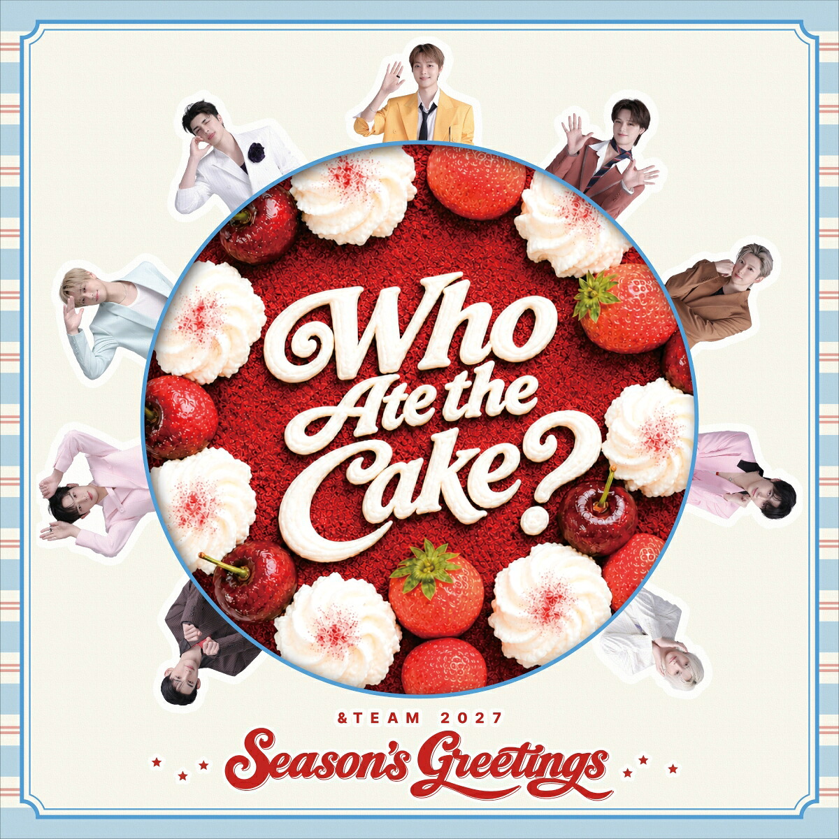 【先着特典】&TEAM2027SEASON'SGREETINGS'WhoAtetheCake?'」DIGITALCODE【DIGITALCODE】(カラーインスタントフォト風カード3種1セット)[＆TEAM]