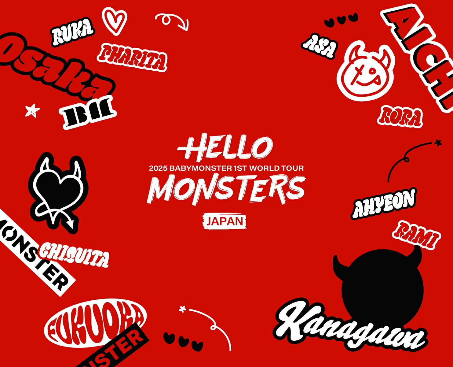 1ST WORLD TOUR ＜HELLO MONSTERS＞IN JAPAN ~2025.04.13 K-ARENA YOKOHAMA~(完全生産限定盤)【Blu-ray】画像