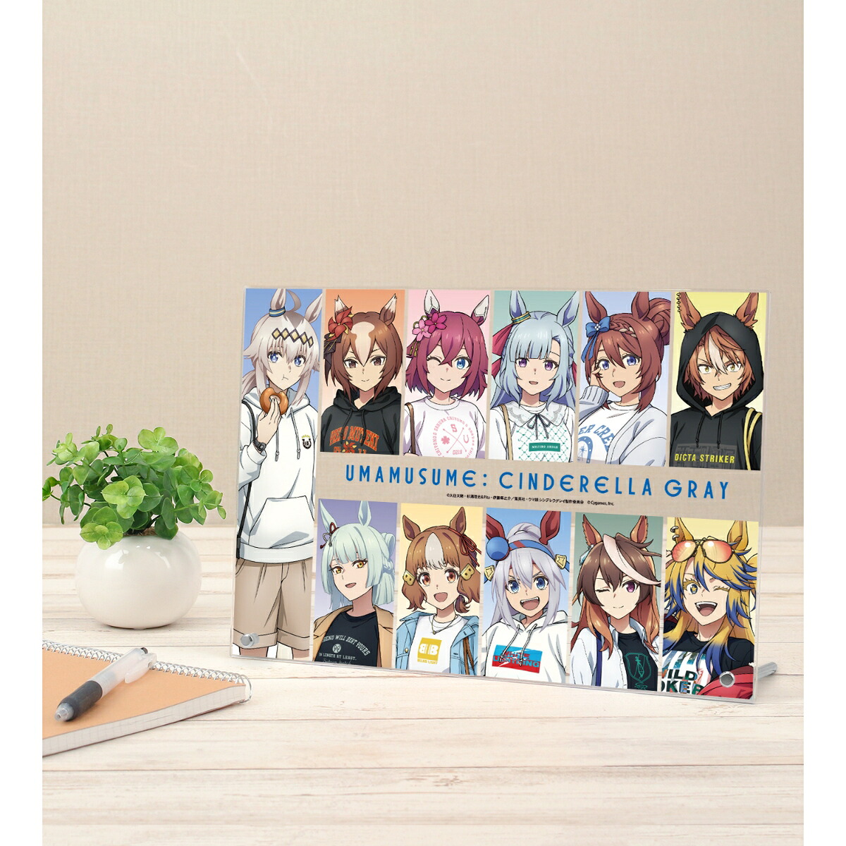 アニメ『ウマ娘 シンデレラグレイ』集合 A4アクリルパネル POP UP SHOP in マルイ画像