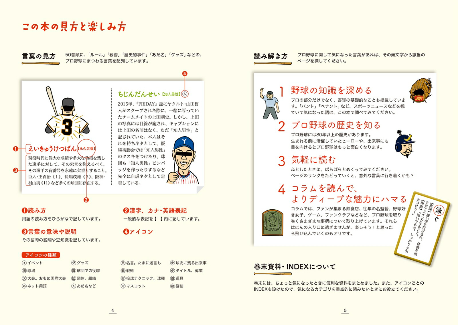 楽天ブックス プロ野球語辞典 プロ野球にまつわる言葉をイラストと豆知識でカッキーンと読み解く 長谷川 晶一 本