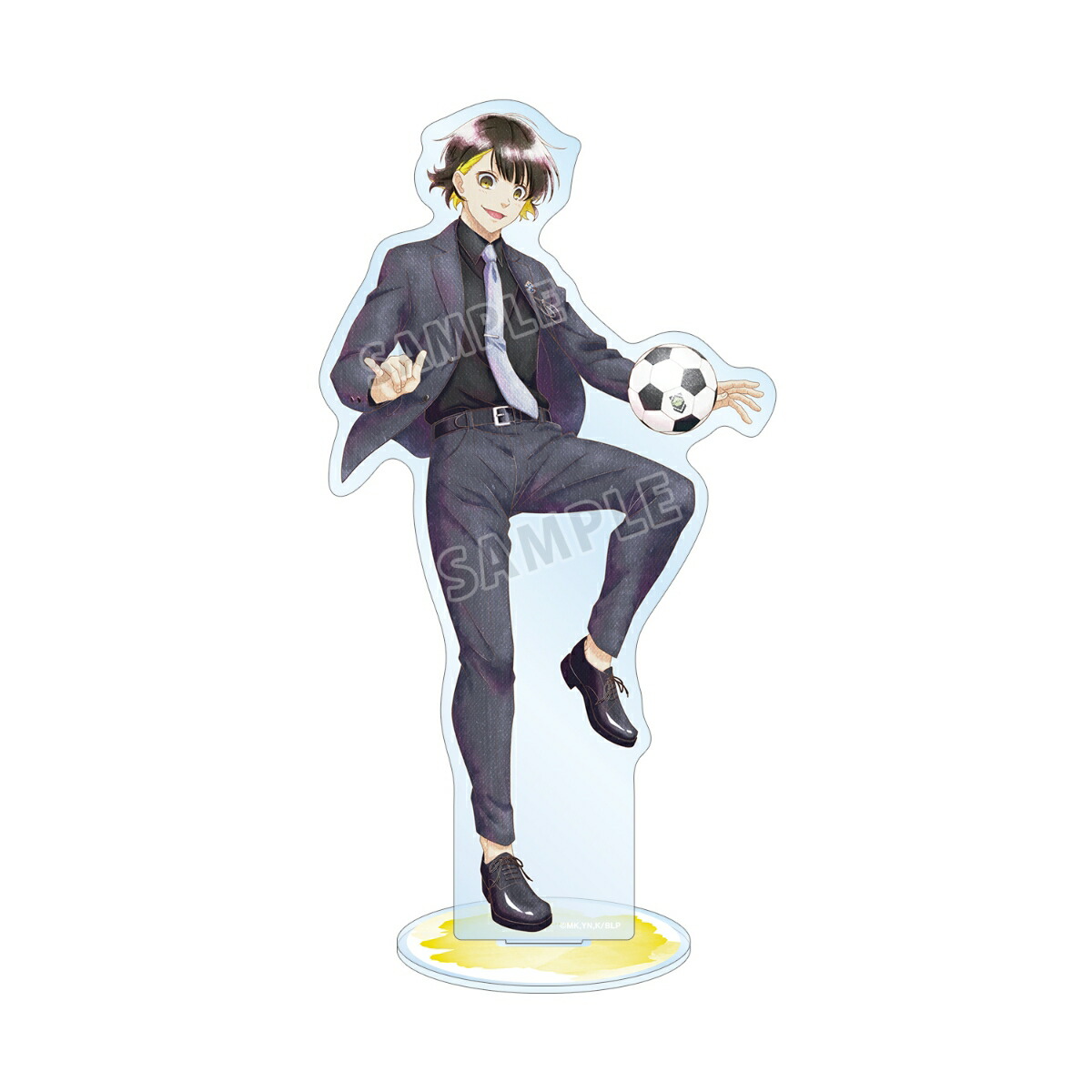 【グッズ】TVアニメ『ブルーロック』 描き下ろし 蜂楽 廻 スーツモデルver. Ani-Art aqua label BIGアクリルスタンド画像
