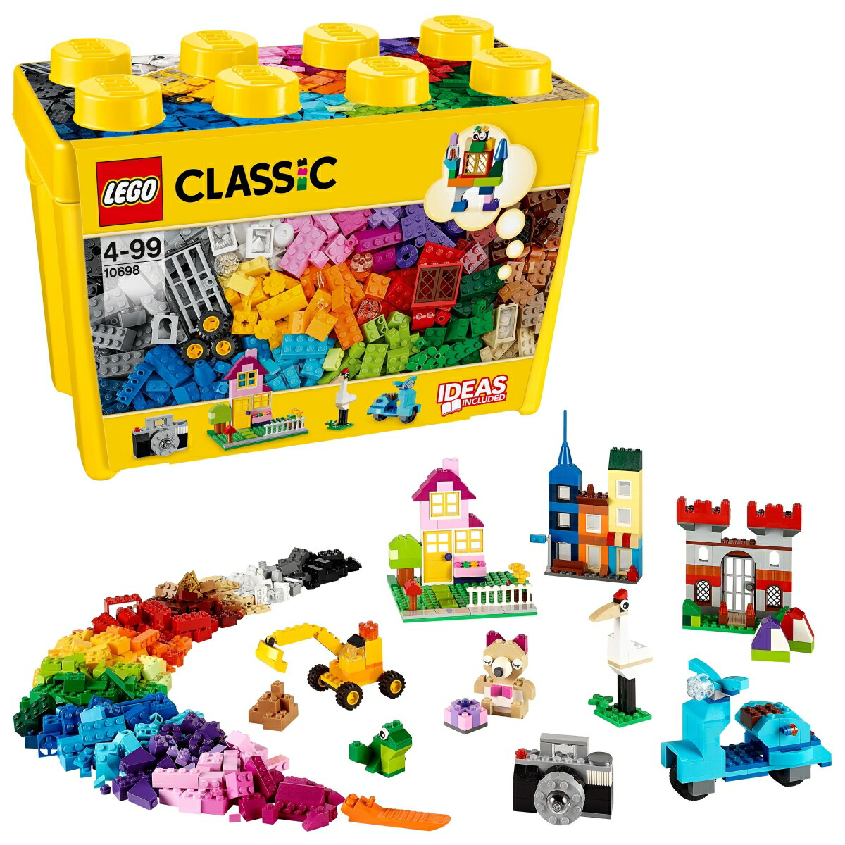 �쥴(LEGO)���饷�å������Υ����ǥ��ܥå����㥹�ڥ�����ڤ��������ץ쥼����������֥��å��ΰ饯�ꥹ�ޥ��ˤλҽ��λһҶ�4��5��6��7�Ф��ä�ͷ�Ӥ��ޤޤ��ȳ��Ť����10698