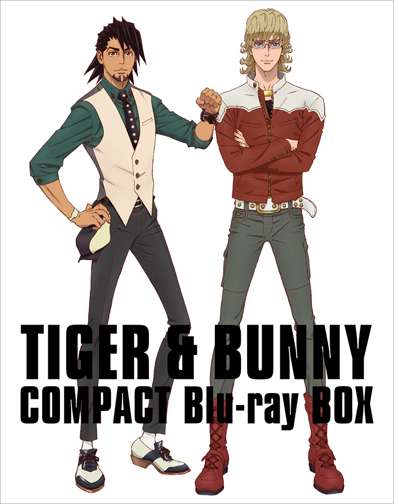 【特典】TIGER & BUNNY COMPACT Blu-ray BOX(特装限定版)【Blu-ray】(HERO TVロゴトートバッグ＋ポストカード(7枚)セット)画像