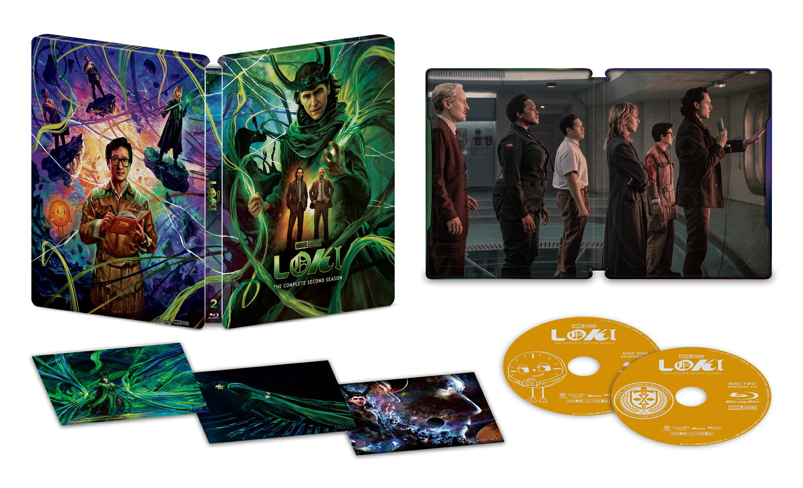 ロキシーズン2Blu-rayコレクターズ・エディションスチールブック(数量限定)【Blu-ray】[トム・ヒドルストン]