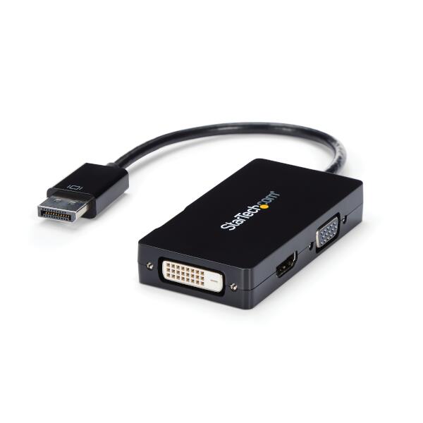 ブックス: DisplayPort - VGA／DVI／HDMI変換アダプタ 3 in 1 DP変換ケーブル 1920x1200 - StarTech.com - 0065030857208 : PCソフト・周辺機器