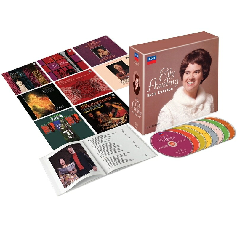 ブックス: 【輸入盤】エリー・アメリング／バッハ・エディション（20CD） - バッハ（1685-1750） - 0028948447220 : CD