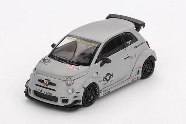 MINI-GT 1/64 アバルト 595 LB-WORKS x Abas Works Fighters(左ハンドル) 【MGT01064-L】 (ミニカー)画像