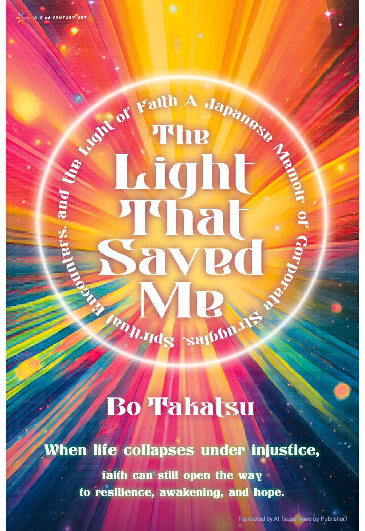 【POD】The Light That Saved Me: A Japanese Memoir of Corporate Struggles, Spiritual Encounters, and the Light of Faith画像